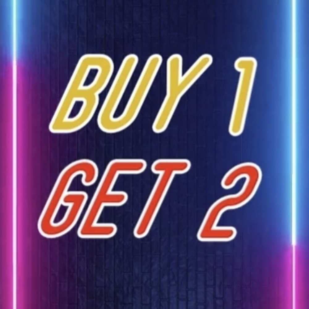 Buy 1 Get 2 Neon Sign
